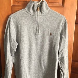 Polo men’s zip up sweater